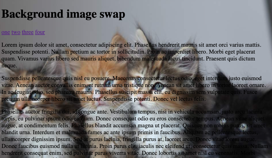 background image swap